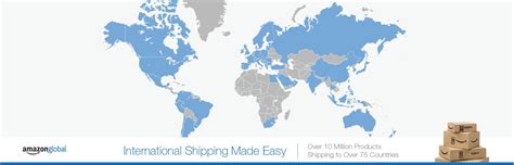 amazon international shipping countries.